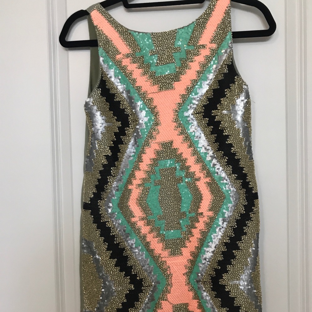 English Rose Petite Sequined Dress